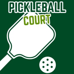 graphic for new pickleball court
